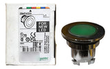 Cabeçote Para Botão Luminoso Faceado Azul Zb4fw363 Schneider Verde 0