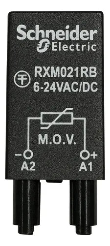 Kit Com 7: Módulo De Proteção 24vca/cc Rxm021rb Schneider