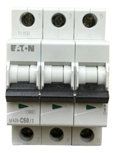 Disjuntor Tripolar Bfaz4-c50/3 50a Eaton