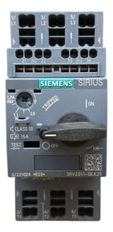 Disjuntor Motor 3rv2011-0ka25 0,9-1,25a Siemens Não Informado 50/60hz