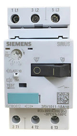 Disjuntor Motor 3rv1011-1ba10 1,4-2,0a Siemens - 50/60hz