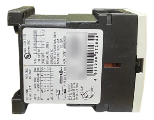 Contator 3rt1016-1ab01 24v Ac-3 9a 4kw 5cv 1na Siemens 24v