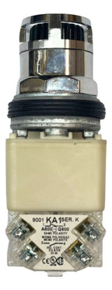 Botão 30mm Metálico Na+nf Verde 9001k3l40gh13 Schneider Verde