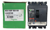 Disjuntor Tripolar 100a Nsx100f-ma100 Lv429740 Schneider
