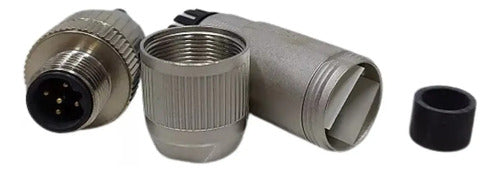 Conector Sacc-m12msb-3sc Sh Pb 1527838 Phoenix Contac Novo !
