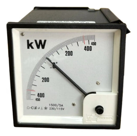 Wattimetro Ew96 Esq. 19 Ip54 1500/5a 230/115v Trmv Kron