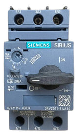 Disjuntor Motor 3rv2011-4aa10 10-16a Siemens  - 50/60hz