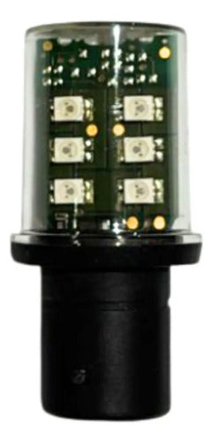 Lampada Led Para Base Ba15d 120v Vermelho Dl1bdg4 Schneider