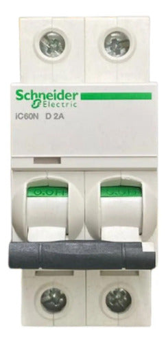 Disjuntor Acti9 Ic60n 2p Curva D 2a 440v A9f75202 Schneider