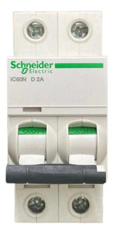 Disjuntor Acti9 Ic60n 2p Curva D 2a 440v A9f75202 Schneider