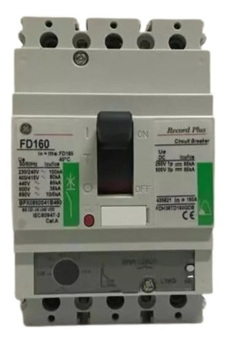 Disjuntor 690v 160a 3p Fdh36td160gdb