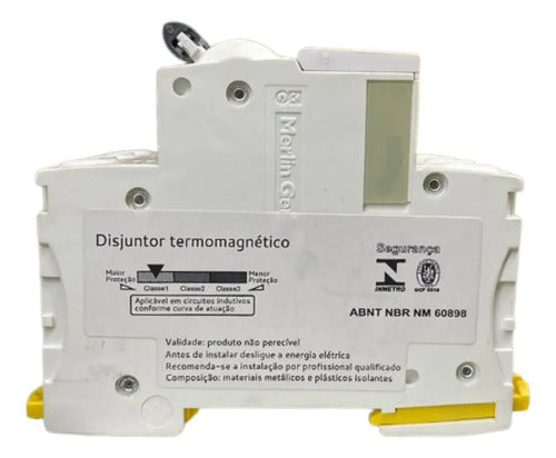 Disjuntor Acti9 Ic60n 3p 40a Curva C A9f74340 Schneider