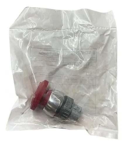 Botão Ez2.36/03 22mm Vermelho Ace Schmersal Vermelho Não Informado