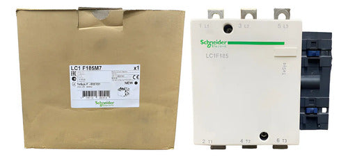 Contator 3p Tesys F 185a 220vca 40-400hz Lc1f185m7 Schneider 220 Vca