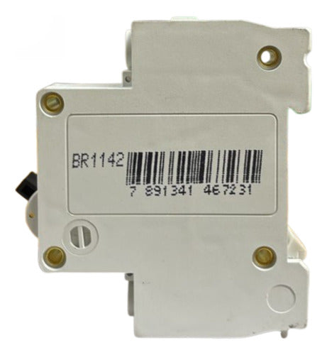 Kit Com 6 Peças: Disjuntor 1p 50a K32a1c50 Schneider