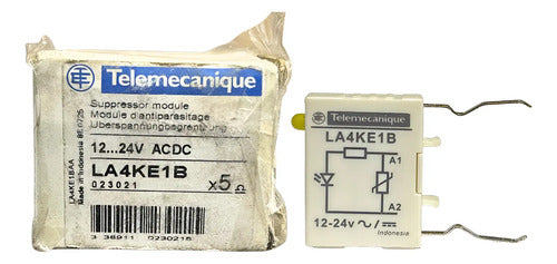 Bloco Antiparasita Frontal La4ke1b Telemecanique Branco 12-24v