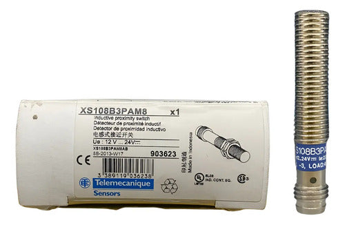 Sensor Indutivo M8 12-24vcc Pnp Na Xs108b3pam8 Telemecanique