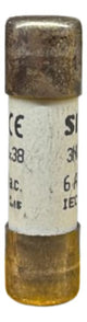 Kit Com 2 Fusivel Cilindrico 10x38mm 6a 3nw6001-1  Siemens 500v