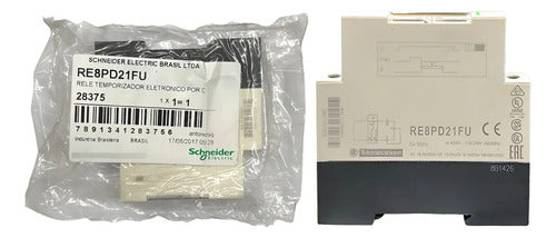 Rele Temporizador 110/240vca 3-300s Re8pd21fu Schneider 110/240vca