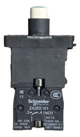 Kit Com 3: Botão Luminoso 1na 220/230vac Xa2ew33m1 Schneider Verde 220vca