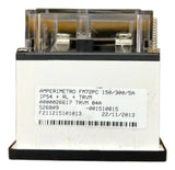 Amperímetro Fm72pc 150/300/5a Travamento Em 84a Ip54 Kron