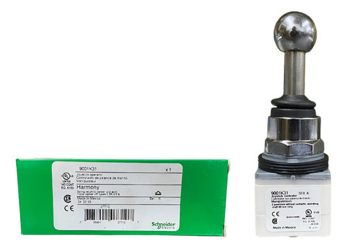 Manipulador 30mm Metálico 3 Posições 9001k31 Schneider
