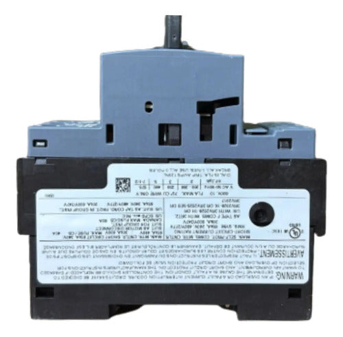Disjuntor Motor 3rv2021-1ja10 7,0-10,0a Siemens - 50/60hz