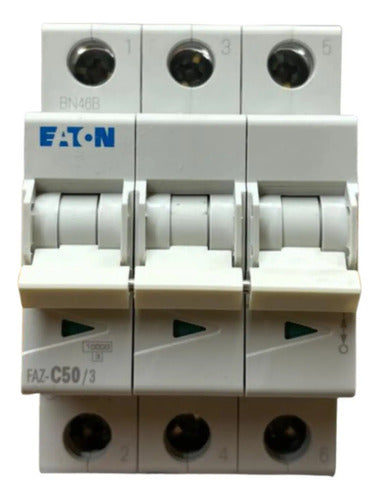 Disjuntor Tripolar Faz-c50/3-sa 50a Eaton