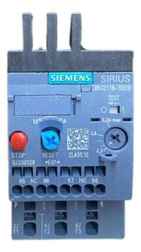 Relé De Sobrecarga 3ru2116-1dc0 Siemens  690v