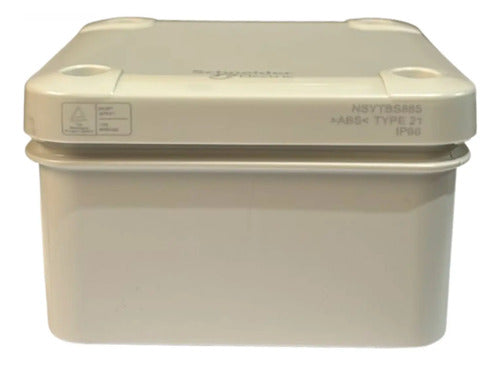 Kit Com 2: Caixa Plastica 89x89x54mm Nsytbs885 Schneider