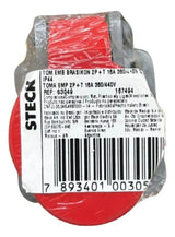 Tomada Emb Brasikon 2p+t 16a 380/440v 9h Vm S3049 Steck Vermelho