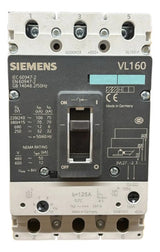 Disjuntor Tripolar 125a 3vl2712-2dc33-0aa0 Siemens