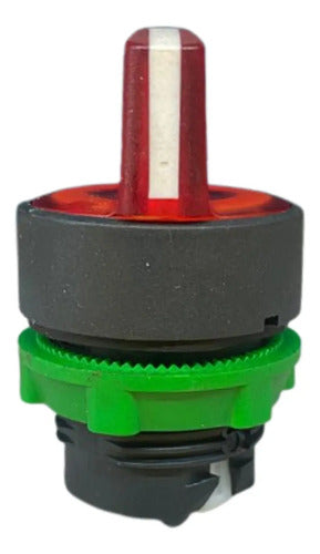Cabeçote Para Chave Seletora 22mm Vm Zb5ak1843 Schneider Vermelho 0