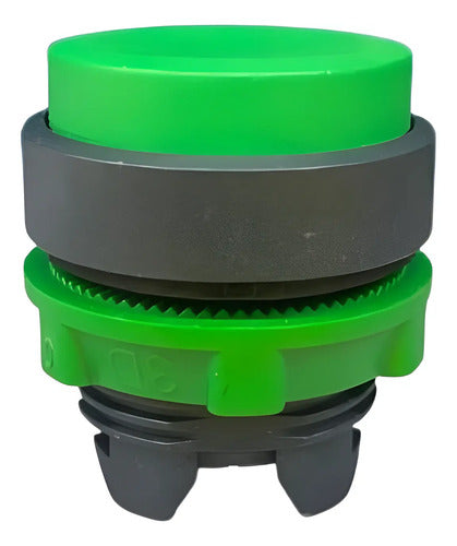 Kit Com 3: Cabeçote Para Botão 22mm Verde Zb5al3 Schneider Vermelho -