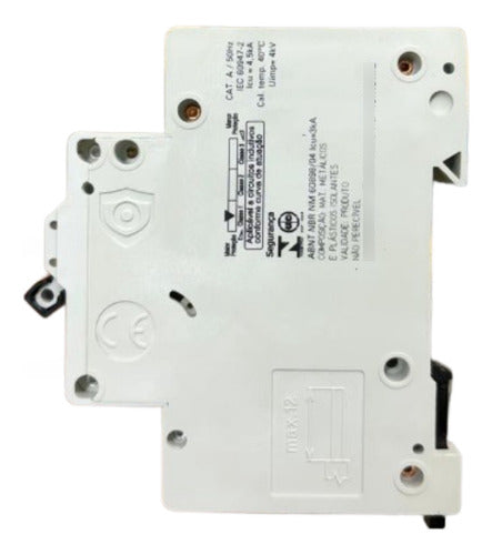 Kit C/ 10 Pçs: Disjuntor 1p Bfaz4-c20/1 20a 4,5ka Eaton -