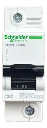 Disjuntor C120n 1p Curva C 80a 440v A9n18357 Schneider
