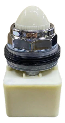 Sinaleiro Branco 30mm Metálico 9001kp40w9 Schneider