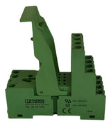 Kit Com 3 Peças: Base De Relé 2833576 Pr2-bsc3/4x21 Phoenix 300v Ca/cc