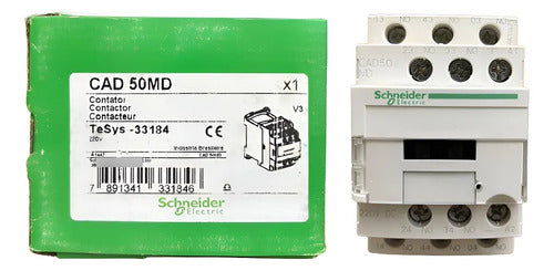 Contator Auxiliar Tesys D 5na 220vcc Cad50md Schneider 220 Vcc