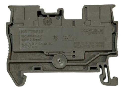Kit C/ 2: Conector Pressao 2.5mm 2 Pontos Nsytrp22 Schneider