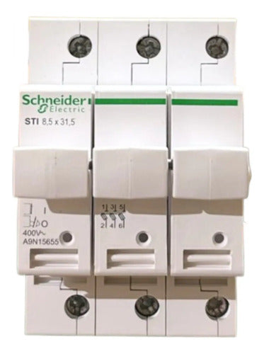Porta-fusiveis Seccionaveis 3p 8.5x31.5 A9n15655 Schneider