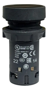 Botao 22mm Plastico Monobloco 1na+1nf Xb7nh25 Schneider Preto 0