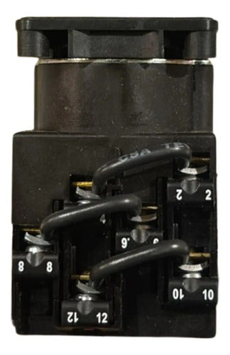 Chave Seletora K1f013u Schneider Preto -