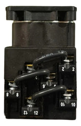 Chave Seletora K1f013u Schneider Preto -