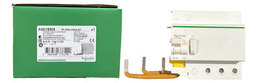 Bloco Diferencial Residual Vigi C120 3p A9n18566 Schneider 415v