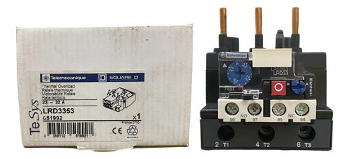 Rele De Sobrecarga Térmica 23-32a Lrd3353 Telemecanique -