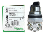 Comutador 30mm 2 Posições Fixas Na+nf 9001ks11bh13 Schneider Prata 220v
