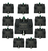Kit Com 10: Bloco De Contato 1na Za2ee101 Schneider Não Informado 1na