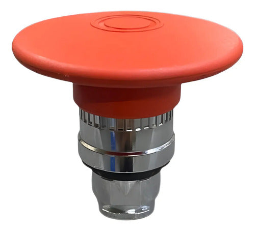 Botão Cogumelo Ø60 Vermelho Zb4bx4 Schneider Vermelho -