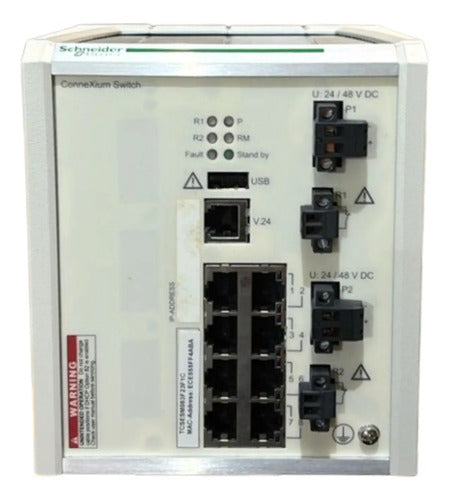 Switch Gerenciavel 8 Portas Tx Tcsesm083f23f1c Schneider